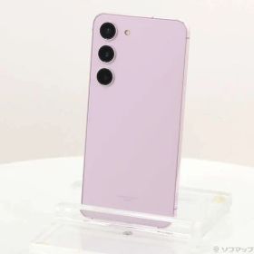 〔中古品〕 Galaxy S23 256GB ラベンダー SCG19 au SIMフリー【251】