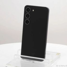 〔中古品〕 Galaxy S23 256GB ファントムブラック SCG19 au SIMフリー【349】