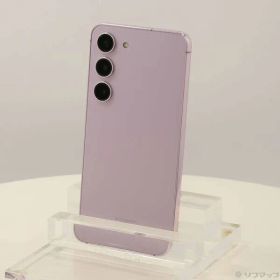 〔中古品〕 Galaxy S23 256GB ラベンダー SCG19 au SIMフリー【377】
