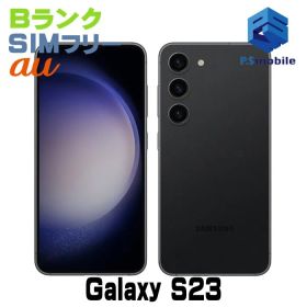 【中古】SCG19 Galaxy S23【良品中古 利用制限○】 SIMフリー ファントム ブラック au エーユー ギャラクシー サムスン D184941-スマートホン スマートフォン スマホ 携帯電話 白ロム 本体 格安