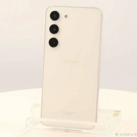 〔中古品〕 Galaxy S23 256GB クリーム SC-51D docomo SIMフリー【262】