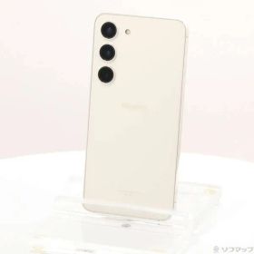 〔中古品〕 Galaxy S23 256GB クリーム SC-51D docomo SIMフリー【258】