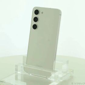 〔中古品〕 Galaxy S23 256GB クリーム SCG19 au SIMフリー【258】