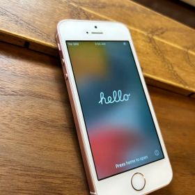iphone SE 本体 第1世代 初代 ローズゴールド 16GB 美品