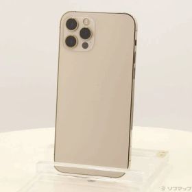 〔中古品〕 iPhone12 Pro 128GB ゴールド MGM73J／A SIMフリー【377】