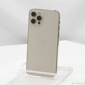 〔中古品〕 iPhone12 Pro 128GB ゴールド MGM73J／A SIMフリー【348】