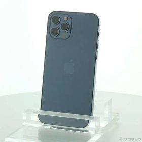 〔中古品〕 iPhone12 Pro 128GB パシフィックブルー MGM83J／A SIMフリー【368】