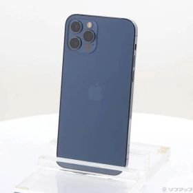 〔中古品〕 iPhone12 Pro 128GB パシフィックブルー MGM83J／A SIMフリー【258】
