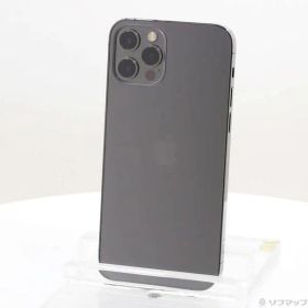 〔中古品〕 iPhone12 Pro 256GB グラファイト MGM93J／A SIMフリー【348】