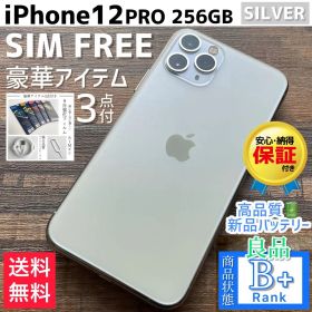 【良品◎大容量】iPhone12Pro Silver 本体 256GB 新品電池