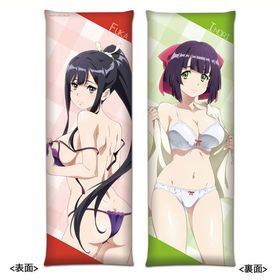 神田川JET GIRLS クォーター抱き枕クッション 楓花＆いのり