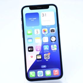 【バッテリー最大容量 100％】 SIMフリー iPhone12 mini 64GB ブルー
