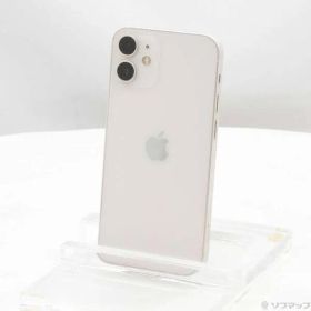 〔中古品〕 iPhone12 mini 128GB ホワイト MGDM3J／A SIMフリー【352】