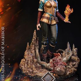 プレミアムマスターライン/ ウィッチャー3 ワイルドハント： トリス 1/4 ポリストーン スタチュー