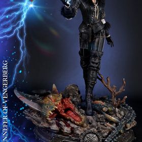 プレミアムマスターライン/ ウィッチャー3 ワイルドハント： イェネファー 1/4 ポリストーン スタチュー