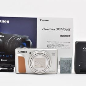 極上品 Canon Powershot SX740 HS シルバー 箱付き！