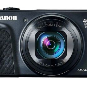 Canon コンパクトデジタルカメラ [ブラック] PSSX740HSBK