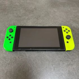 【ジャンク品】Nintendo Switch 本体 グリーン/イエロー