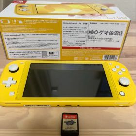 Nintendo Switch Litetイエロー モンスターハンターライズ