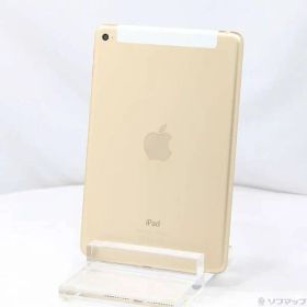 〔中古品〕 iPad mini 4 16GB ゴールド MK712J／A docomoロック解除SIMフリー【251】