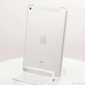 〔中古品〕 iPad mini 4 64GB シルバー NK732J／A docomoロック解除SIMフリー【305】