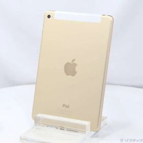 〔中古品〕 iPad mini 4 16GB ゴールド NK712J／A auロック解除SIMフリー【352】
