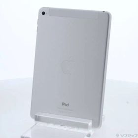 〔中古品〕 iPad mini 4 128GB シルバー MK772J／A SIMフリー【258】