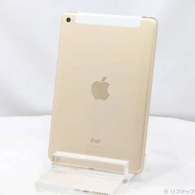 〔中古品〕 iPad mini 4 128GB ゴールド MK782J／A docomoロック解除SIMフリー【269】