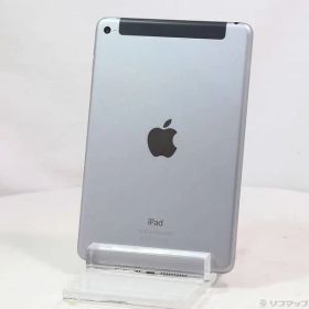 〔中古品〕 iPad mini 4 128GB スペースグレイ MK762J／A SIMフリー【297】
