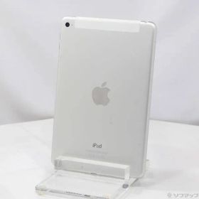 〔中古品〕 iPad mini 4 128GB シルバー NK772J／A SIMフリー【344】