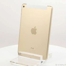 〔中古品〕 iPad mini 4 64GB ゴールド MK752J／A docomoロック解除SIMフリー【348】