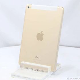 〔中古品〕 iPad mini 4 16GB ゴールド MK712J／A docomoロック解除SIMフリー【344】