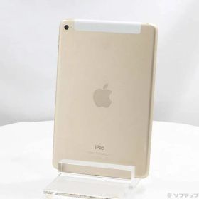〔中古品〕 iPad mini 4 32GB ゴールド MNWG2J／A SoftBank【295】
