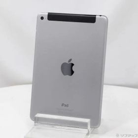 〔中古品〕 iPad mini 4 16GB スペースグレイ MK6Y2J／A auロック解除SIMフリー【258】