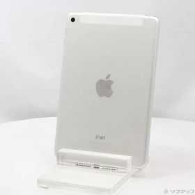 〔中古品〕 iPad mini 4 32GB シルバー MNWF2J／A SIMフリー【344】