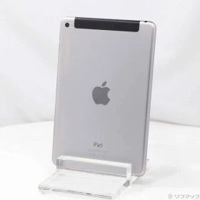 〔中古品〕 iPad mini 4 64GB スペースグレイ NK722J／A docomoロック解除SIMフリー【371】