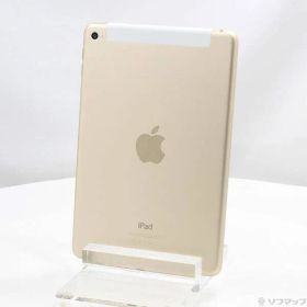 〔中古品〕 iPad mini 4 128GB ゴールド MK782J／A SoftBank【348】