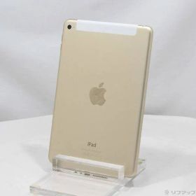 〔中古品〕 iPad mini 4 128GB ゴールド MK782J／A docomoロック解除SIMフリー【262】