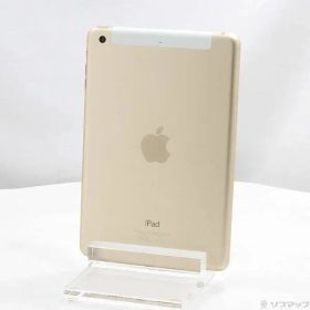 〔中古品〕 iPad mini 3 64GB ゴールド MGYN2J／A au【198】