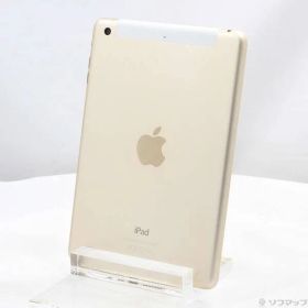 〔中古品〕 iPad mini 3 128GB ゴールド MGYU2J／A docomo【344】