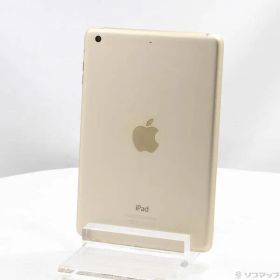 〔中古品〕 iPad mini 3 128GB ゴールド MGYK2J／A Wi-Fi【262】