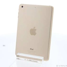 〔中古品〕 iPad mini 3 128GB ゴールド MGYK2J／A Wi-Fi【348】