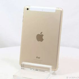 〔中古品〕 iPad mini 3 16GB ゴールド MGYR2J／A docomo【262】