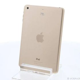 〔中古品〕 iPad mini 3 16GB ゴールド MGYE2J／A Wi-Fi【258】