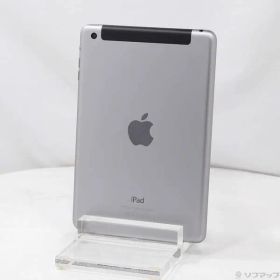 〔中古品〕 iPad mini 3 16GB スペースグレイ MGHV2J／A au【262】