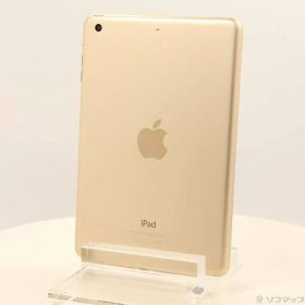 〔中古品〕 iPad mini 3 128GB ゴールド MGYK2J／A Wi-Fi【349】
