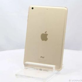 〔中古品〕 iPad mini 3 128GB ゴールド MGYK2J／A Wi-Fi【297】