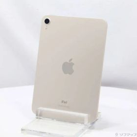 〔中古品〕 iPad mini 第6世代 64GB スターライト MK7P3J／A Wi-Fi【196】