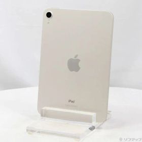 〔中古品〕 iPad mini 第6世代 256GB スターライト MK7V3J／A Wi-Fi【305】