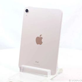 〔中古品〕 iPad mini 第6世代 256GB ピンク MLWR3J／A Wi-Fi【348】